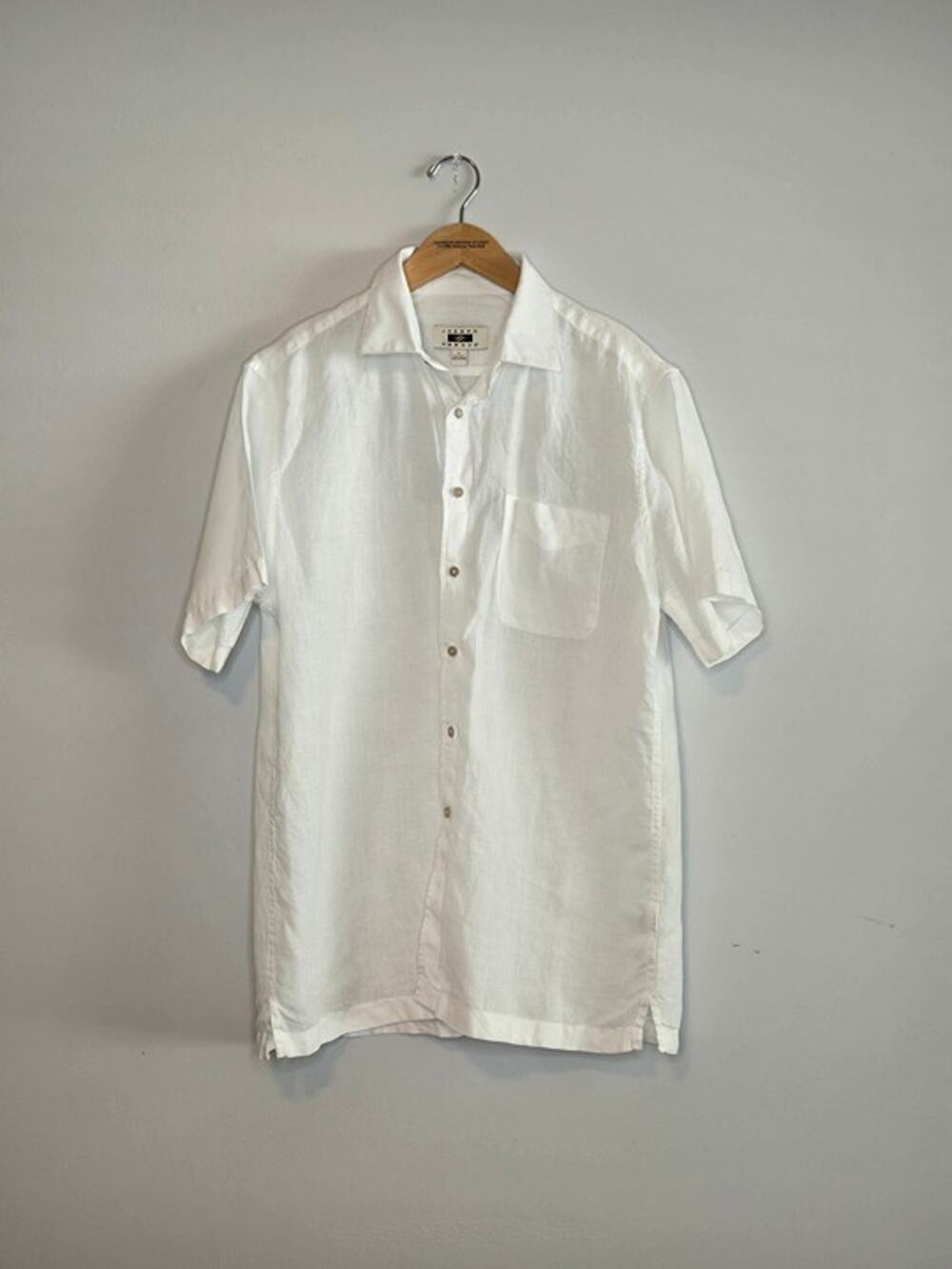 Joseph Abboud 100% Linen Button-Front Shirt